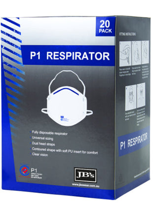 P1 Respirator (20Pc) (JB-8C001)