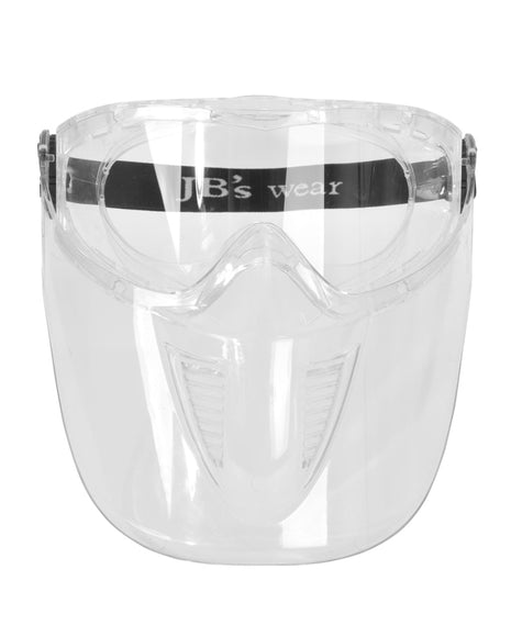 Goggle And Mask Combination Clear (JB-8F015)