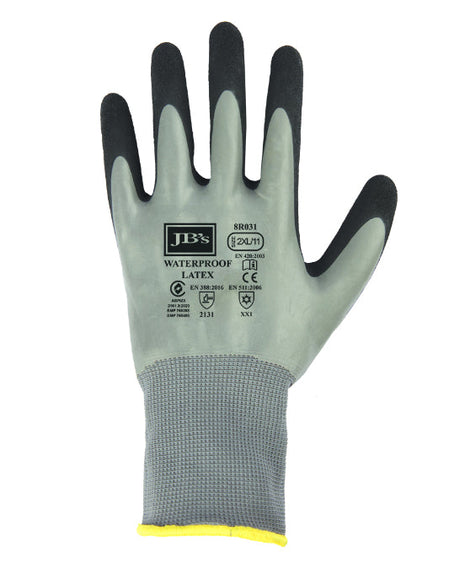 Waterproof Double Latex Coated Glove 5Pk (JB-8R031)