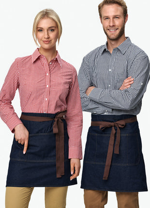 Denim Half Apron (WS-AP10)