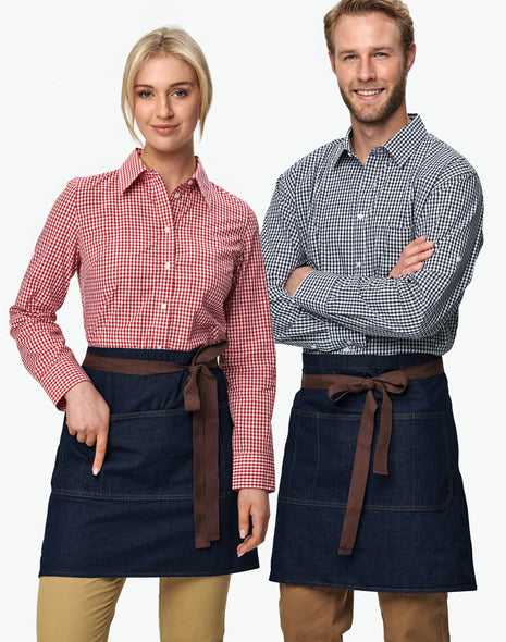 Denim Half Apron (WS-AP10)