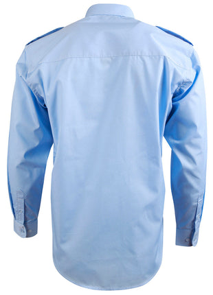 Unisex Epaulette Shirt Long Sleeve (WS-BS06L)