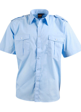 Unisex Epaulette Shirt Short Sleeve (WS-BS06S)