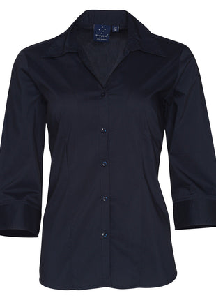 Womens 3/4 Sleeve Teflon™ Shirt (WS-BS07Q)