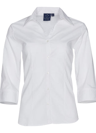 Womens 3/4 Sleeve Teflon™ Shirt (WS-BS07Q)