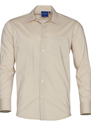 Mens Long Sleeve Teflon™ Business Shirt (WS-BS08L)