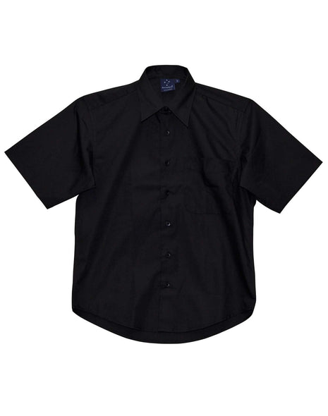Mens Short Sleeve Teflon™ Business Shirt (WS-BS08S)