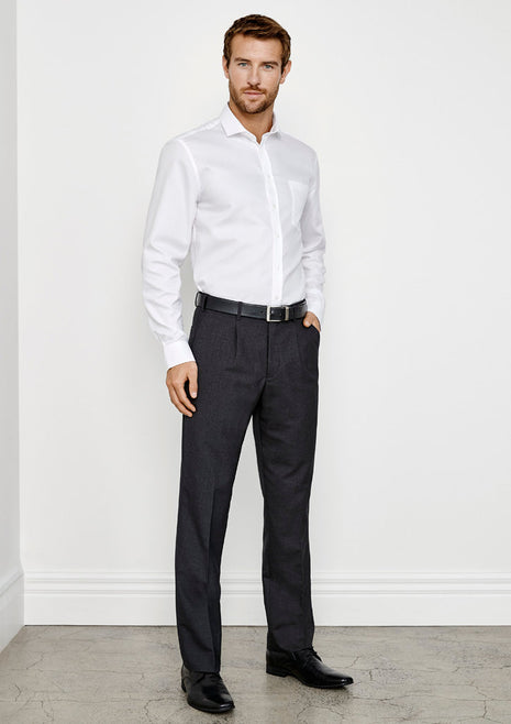 Mens Classic Pleat Front Pant (BZ-BS29110)