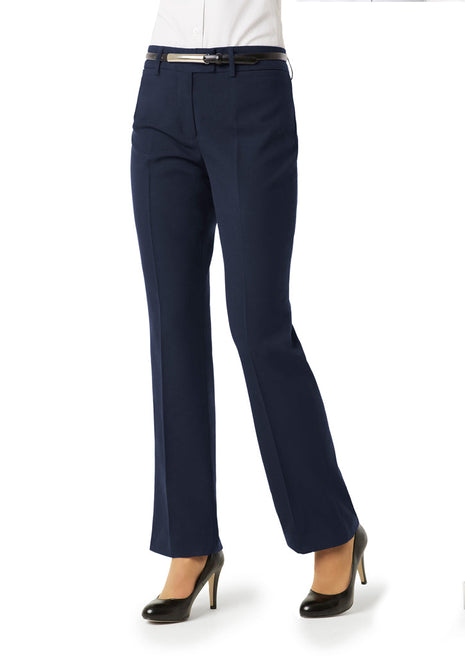 Ladies Classic Flat Front Pant (BZ-BS29320)