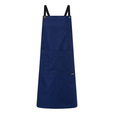 Full Bib Bistro Cross Back Apron with Pockets (NC-CA031)