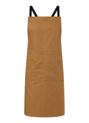Full Bib Bistro Cross Back Apron with Pockets (NC-CA031)