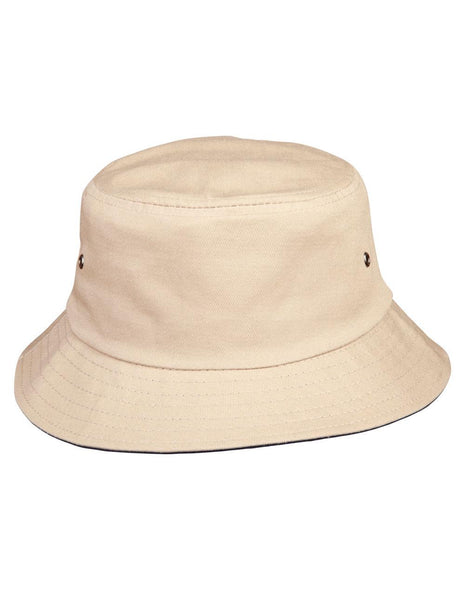 Contrasting Underbrim Bucket Hat (WS-CH32A)