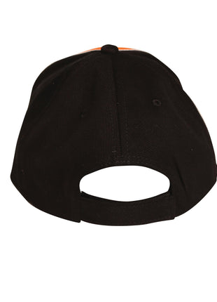 Tri-Color Sue Heavy Brushed Cotton Cap (WS-CH38)