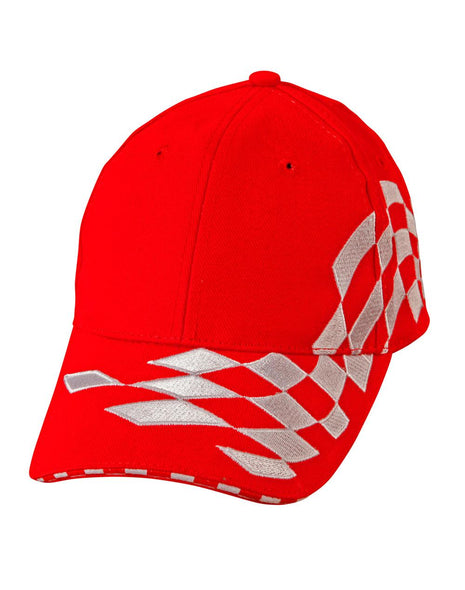 Heavy Brushed Cotton Embroidery Check Racing (WS-CH99)
