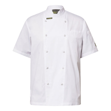 Lightweight Short Sleeve Executive Chefs Jacket with Press Studs (NC-CJ052)