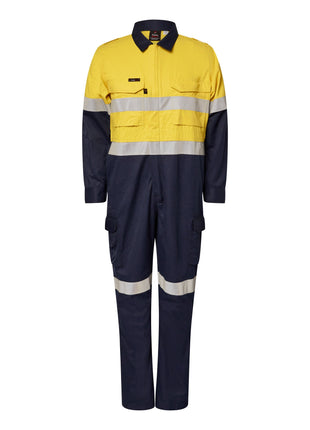 Mens Hi Vis HRC 2 Inherent Coverall with Reflective Tape (NC-FCT005A)
