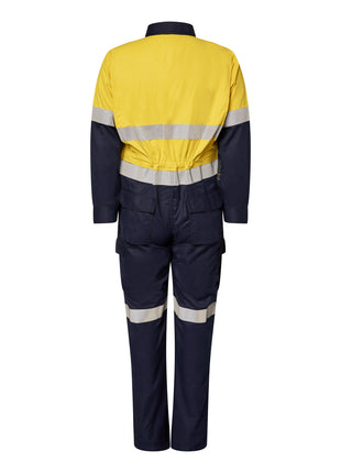 Mens Hi Vis HRC 2 Inherent Coverall with Reflective Tape (NC-FCT005A)