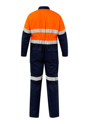 Mens Hi Vis HRC 2 Inherent Coverall with Reflective Tape (NC-FCT005A)