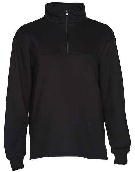 Kids 1/2 Zip Collar Fleecy Sweat (WS-FL02K)