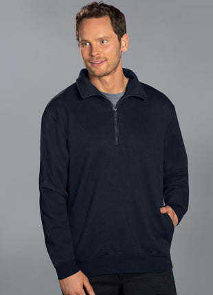 1/2 Zip Collar Fleecy Sweat (WS-FL02)