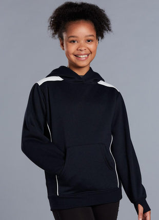 Kids Kangaroo Pocket Contrast Hoodie (WS-FL19K)