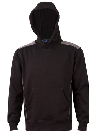 Kids Kangaroo Pocket Contrast Hoodie (WS-FL19K)