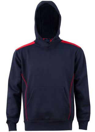 Kids Kangaroo Pocket Contrast Hoodie (WS-FL19K)