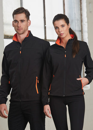 Mens Softshell Contrast Jacket (WS-JK15)