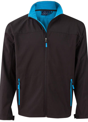 Mens Softshell Contrast Jacket (WS-JK15)