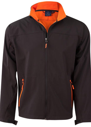 Mens Softshell Contrast Jacket (WS-JK15)