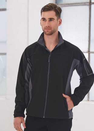 Mens Contrast Softshell Jacket (WS-JK31)