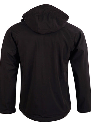 Mens Softshell Full Zip Hoodie (WS-JK33)
