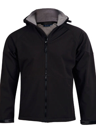 Mens Softshell Full Zip Hoodie (WS-JK33)