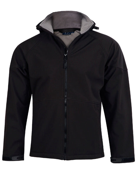 Mens Softshell Full Zip Hoodie (WS-JK33)