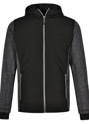 Mens Heather Sleeve / Quilted Body Jacket (WS-JK43)