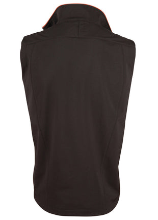 Womens Softshell Contrast Vest (WS-JK46)