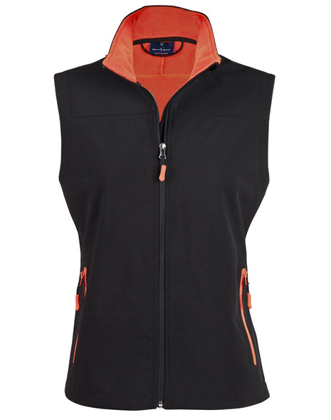 Mens Softshell Contrast Vest (WS-JK45)