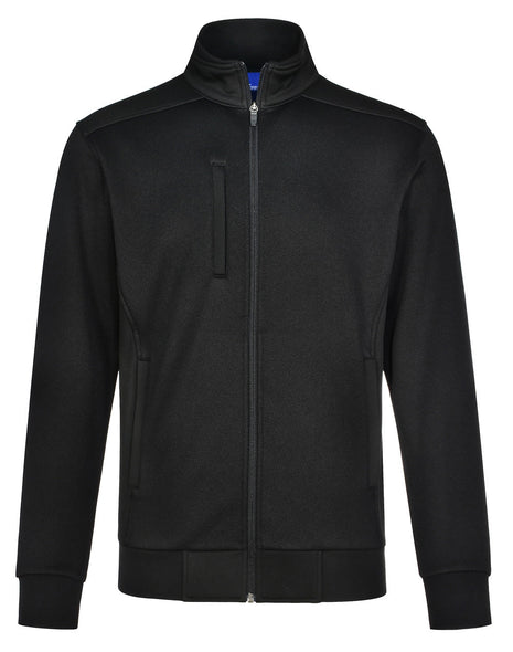 Mens Jacquard Fleece Jacket (WS-JK57)