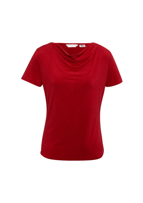 Ladies Ava Drape Knit Top (BZ-K625LS)