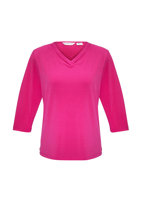 Ladies Lana 3/4 Sleeve Top (BZ-K819LT)