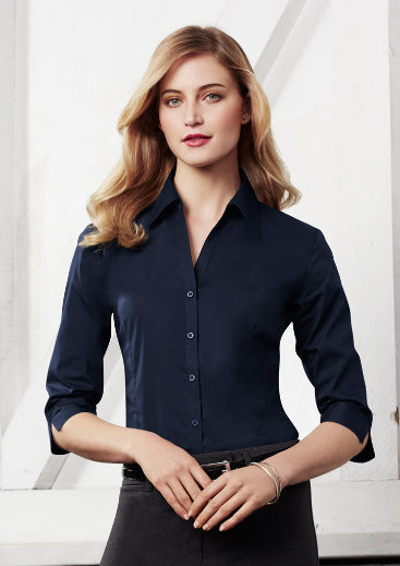 Ladies Metro 3/4 Sleeve Shirt (BZ-LB7300)
