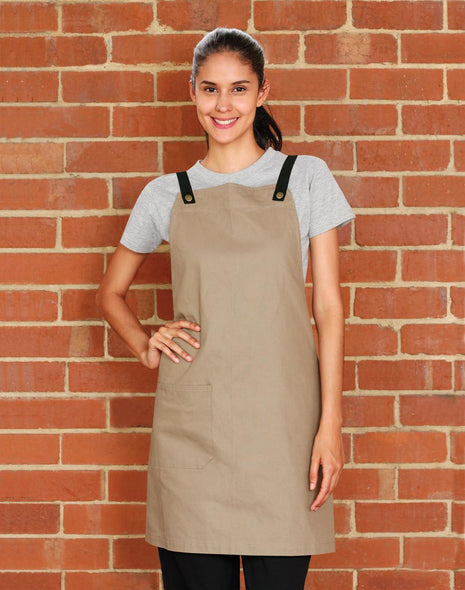 Canvas Bib Apron (WS-AP07(M3200))