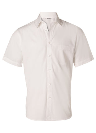 Mens Nano Tech Short Sleeve Shirt (WS-M7001)