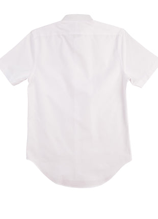 Mens CVC Oxford Short Sleeve Shirt (WS-M7040S)