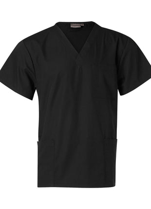 Unisex Scrubs Short Sleeve Tunic Top (WS-M7630)