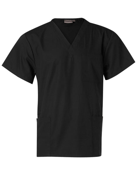 Unisex Scrubs Short Sleeve Tunic Top (WS-M7630)