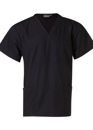 Unisex Scrubs Short Sleeve Tunic Top (WS-M7630)