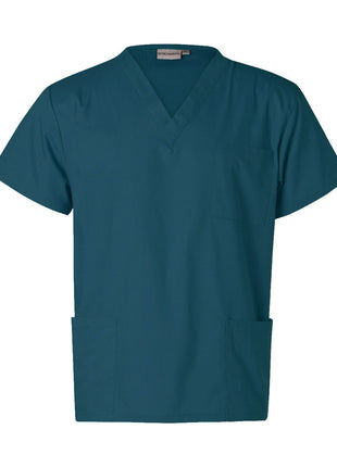 Unisex Scrubs Short Sleeve Tunic Top (WS-M7630)