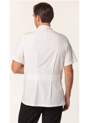 Mens Stud Front Short Sleeve Jacket (WS-M7636)