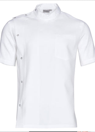 Mens Stud Front Short Sleeve Jacket (WS-M7636)